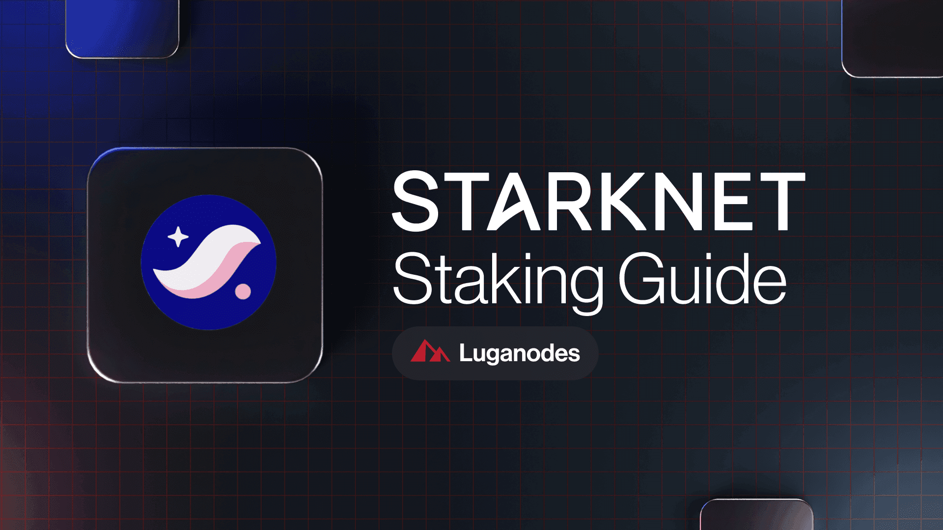 Staking STRK tokens with Luganodes - Luganodes