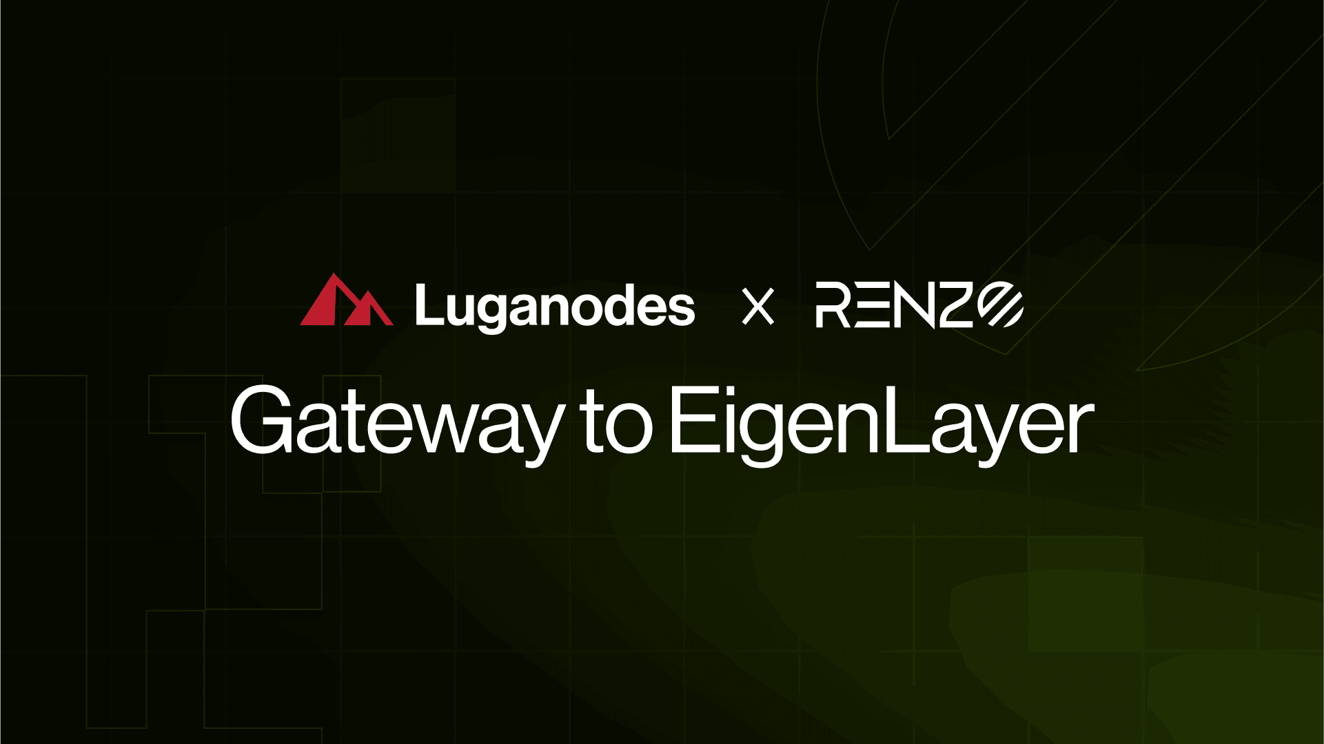 Luganodes X Renzo Protocol: Gateway to EigenLayer - Luganodes